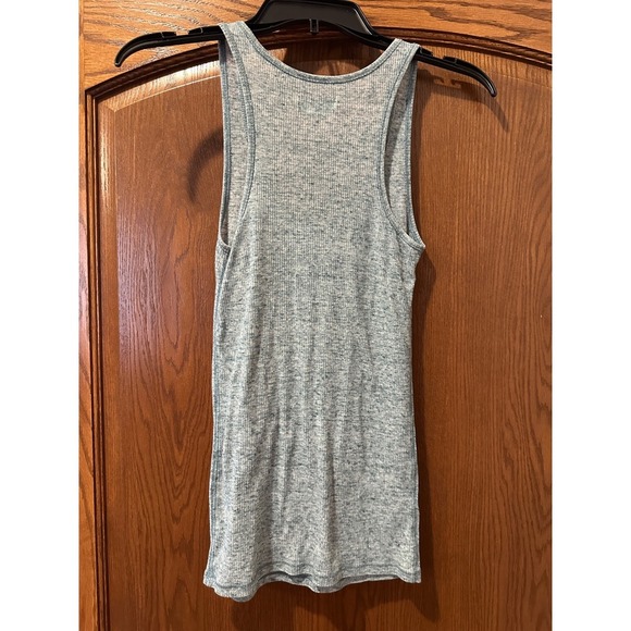 American Eagle green heathered tank top - Picture 2 of 4